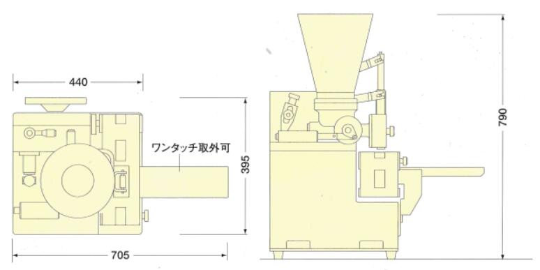 臺(tái)式蒸餃成形機(jī)